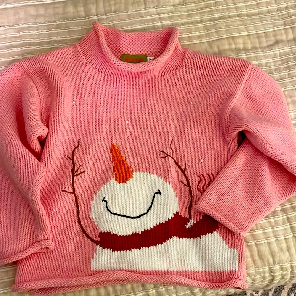 Clauce 6X girls sweater